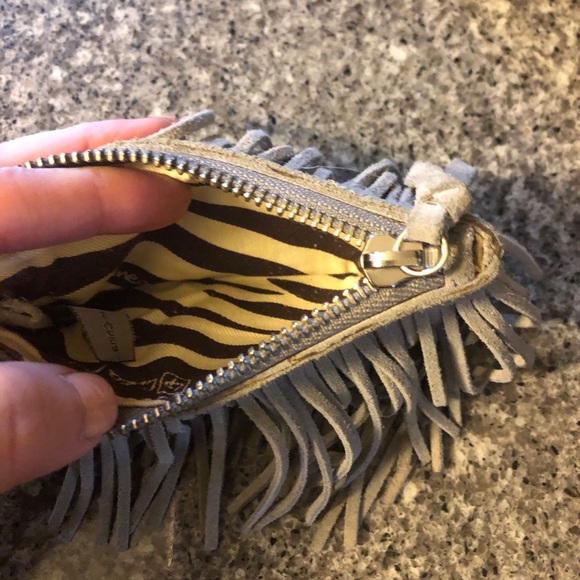 Linea Pelle suede coin purse/keychain - Picture 2 of 4